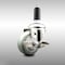 Service Caster 3 Inch 316SS Gray Polyurethane Swivel 1 Inch Expanding Stem Caster Brake SCC-SS316EX20S314-PPUB-TLB-1 - alternate 3